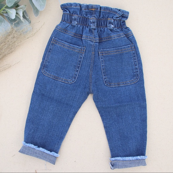 High Rise Paperbag Waist “Mom” Jeans - Picture 4 of 8